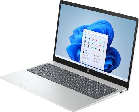 HP Ноутбук HP OmniBook 3 15-fn0006ua 15.6" FHD IPS AG, AMD AI 5 340, 24GB, F1024GB, UMA, Win11, сріблястий BV5V4EA фото