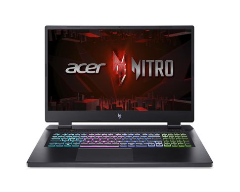 Acer Ноутбук Nitro 17 AN17-41 17.3" QHD IPS, AMD R7-7735HS, 16GB, F1024GB, NVD4050-6, Lin, чорний NH.QL1EU.001 фото