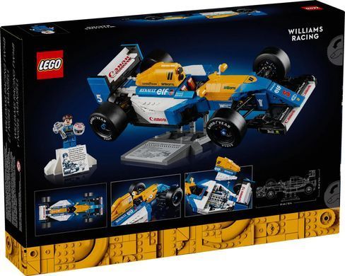 LEGO Конструктор Icons Williams Racing FW14B и Найджел Менселл 10353 фото