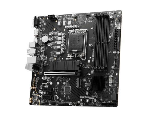 MSI Материнcька плата PRO B760M-P s1700 B760 4xDDR5 HDMI DP D-Sub mATX 911-7E02-030 фото