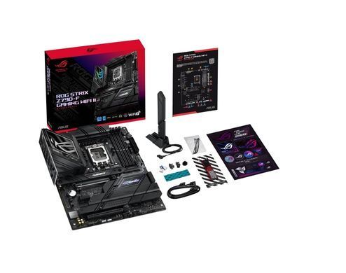 ASUS Материнcкая плата ROG STRIX Z790-F GAMING WIFI II 1700 Z790 4xDDR5 M.2 HDMI USB Type-C Wi-Fi BT ATX 90MB1FM0-M0EAY0 фото