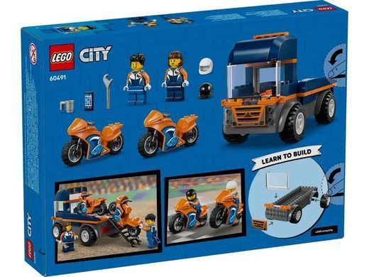 LEGO Конструктор LEGO City Транспортер мотоциклів 60491 фото