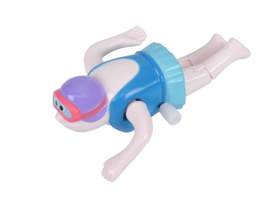 Заводная игрушка goki Пловец голубой 13097G-4 фото