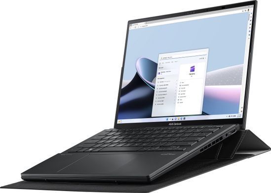ASUS Ноутбук Zenbook DUO UX8406CA-QL214X 14" FHD OLED, Intel Ultra 7 255H, 32GB, F2TB, UMA, Win11P, Сірий 90NB14X1-M00BR0 фото