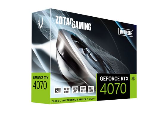 Zotac Відеокарта GeForce RTX 4070 12GB GDDR6X Twin Edge ZT-D40700E-10M фото