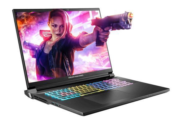 Dream Machines Ноутбук RX5070Ti-18 18UHD+, Intel U9-275HX, 32GB, F2TB, NVD5070Ti-12, DOS, чорний RX5070TI-18UA27 фото