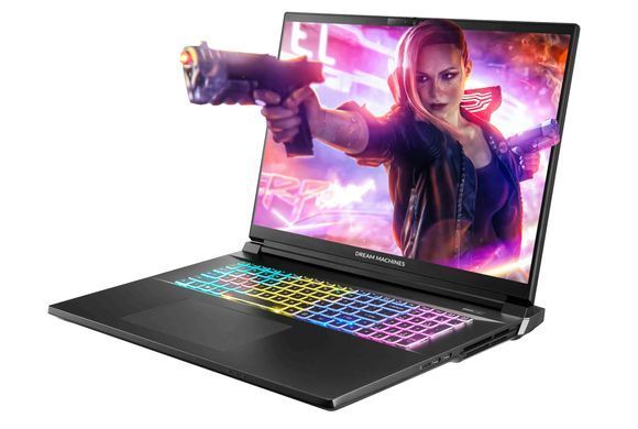 Dream Machines Ноутбук RX5070Ti-18 18UHD+, Intel U9-275HX, 32GB, F2TB, NVD5070Ti-12, DOS, чорний RX5070TI-18UA27 фото