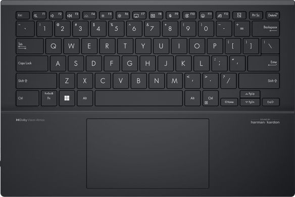 ASUS Ноутбук Zenbook DUO UX8406CA-QL214X 14" FHD OLED, Intel Ultra 7 255H, 32GB, F2TB, UMA, Win11P, Сірий 90NB14X1-M00BR0 фото