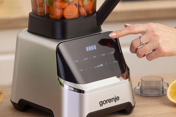 Gorenje Gorenje stationary blender 1500W, bowl-2000ml, displey, chopper, black-inox