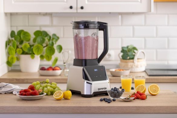 Gorenje Gorenje stationary blender 1500W, bowl-2000ml, displey, chopper, black-inox