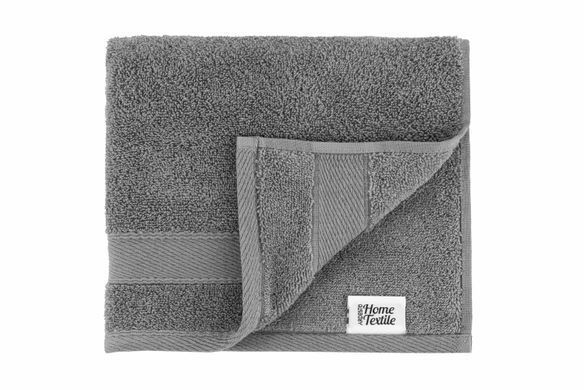 ARDESTO Рушник махровий SuperSoft, сірий, 50х90см, 100% бавовна