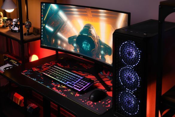 2E Gaming Монітор 2E GAMING 34" R3426B 2xHDMI, DP, VA, 3440x1440, 200Hz, 1ms, NTSC 85%, CURVED, FreeSync, HAS 2E-R3426B-01.UA фото