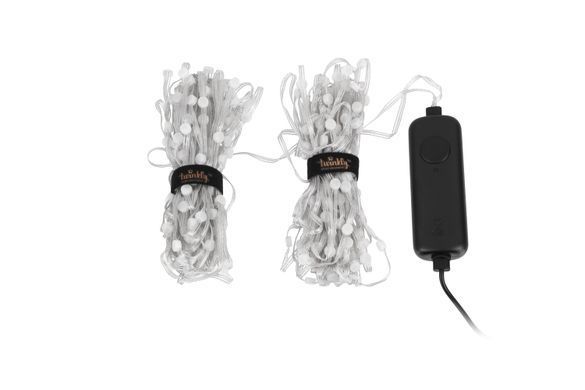 Twinkly Гірлянда Smart LED Twinkly Dots Lights RGB 400 Gen II, IP44, 20м, кабель прозорий TWD400STP-TEU фото