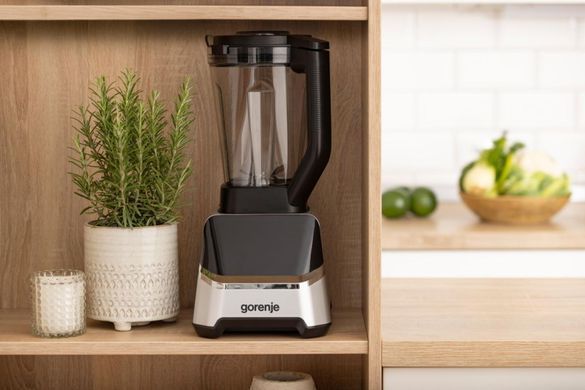 Gorenje Gorenje stationary blender 1500W, bowl-2000ml, displey, chopper, black-inox