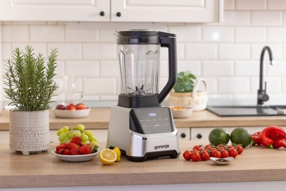 Gorenje Gorenje stationary blender 1500W, bowl-2000ml, displey, chopper, black-inox