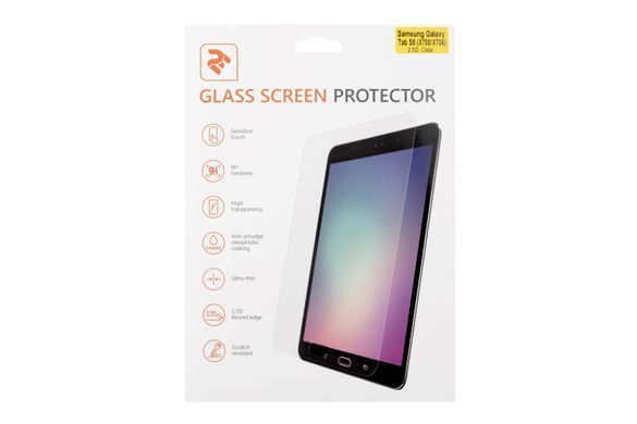 Захисне скло 2E для Samsung Galaxy Tab S8&nbsp;(X700/X706) , 2.5D, Clear 2E-G-TABS8-LT2.5D-CL фото