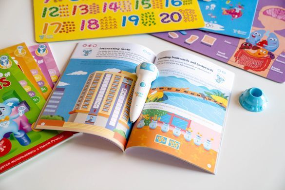 Набор интерактивных книг Smart Koala Математика 1-4 сезон SKB1234GM фото