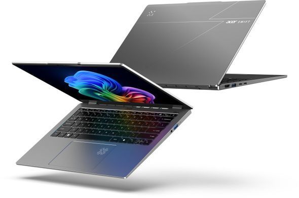 Acer Ноутбук Swift Go 14 SFG14-64 14" WUXGA OLED, AMD R7-350, 32GB, F1TB, UMA, Win11, сріблястий NX.JDAEU.001 фото
