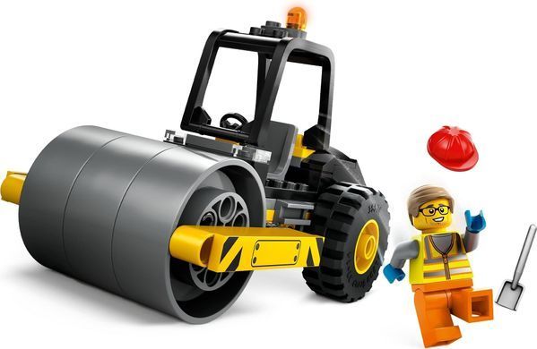 LEGO Конструктор City Будівельний паровий каток 60401 фото