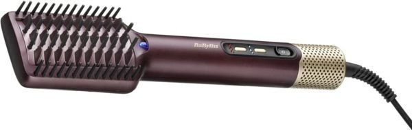 BaByliss Фен-щітка Air Power, 900Вт, 3 режими, хол. обдув, 2 насадки, фіолетовий AS6400E фото