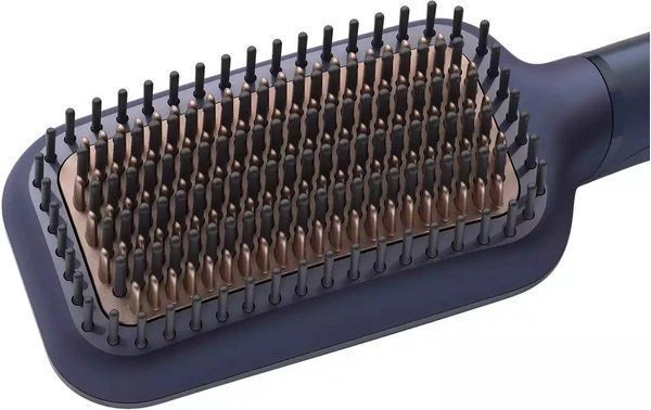 Philips Щітка-випрямляч Series 5000, темп.режимів-3, 150-200С, кераміка, синій BHH885/00 фото