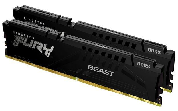 Kingston Пам'ять ПК DDR5 32GB KIT (16GBx2) 6000 FURY Beast EXPO KF560C36BBE2K2-32 фото