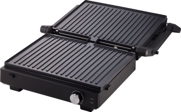 Gorenje Grill Gorenje clamping, 2000W, temp. regimes-7, removable plates, 180 opening, metal, black GCG2000M фото
