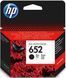Картридж HP No.652 DJ Ink Advantage 1115/2135/3635/3835 Black