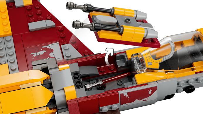 LEGO Конструктор Star Wars™ Винищувач Нової Республіки «E-Wing» проти Зоряного винищувача Шин Хаті 75364 фото