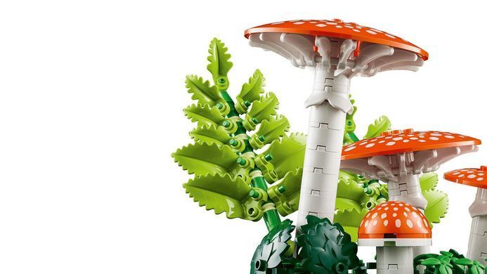 LEGO Конструктор LEGO Botanicals Лісові гриби 11505 фото