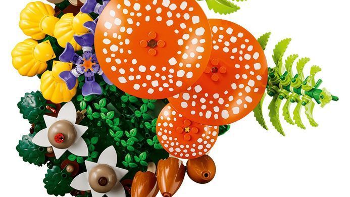 LEGO Конструктор LEGO Botanicals Лісові гриби 11505 фото