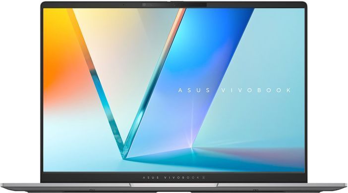 ASUS Ноутбук ASUS Vivobook S 14 M5406KA-SF150 14" FHD OLED, AMD AI 5 340, 16GB, F512GB, UMA, NoOS, Сріблястий 90NB15W1-M008H0 фото