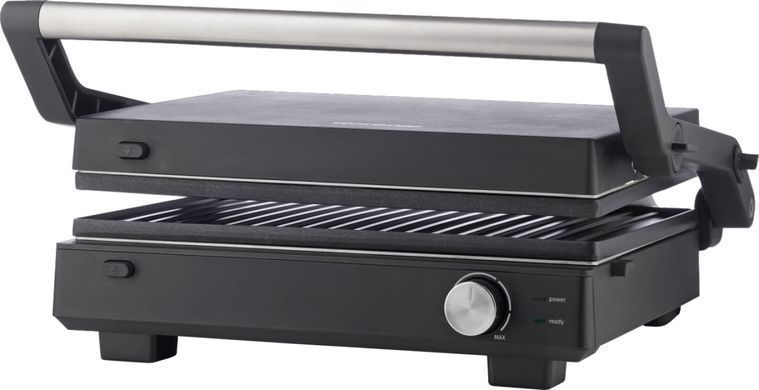 Gorenje Grill Gorenje clamping, 2000W, temp. regimes-7, removable plates, 180 opening, metal, black GCG2000M фото