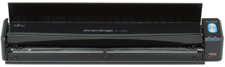Документ-сканер A4 Fujitsu ScanSnap iX100 мобильный PA03688-B001 фото