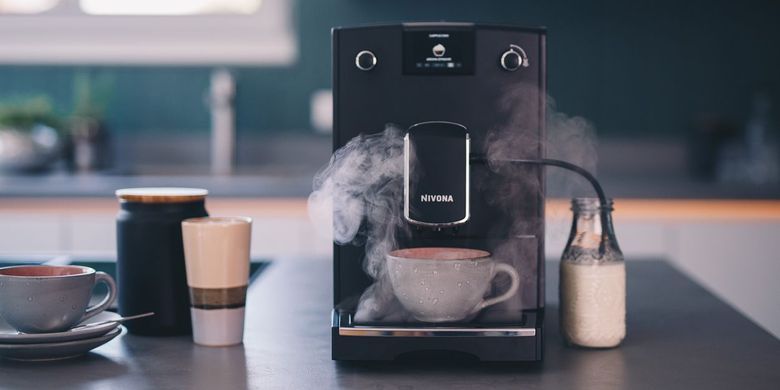 Nivona Кофемашина CafeRomatica, 2,2л, зерно+мол., автомат.капуч, авторецептов -5, черный NICR690 фото