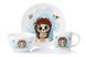 ARDESTO Набір дитячого посуду Sweet hedgehog, 3 предмети, порцеляна 1 - магазин Coolbaba Toys