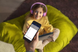 Навушники Philips Kids TAK4206 On-ear Colored light panels Wireless Mic Рожевий 5 - магазин Coolbaba Toys