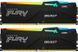 Kingston Память ПК DDR5 128GB KIT (64GBx2) 5600 FURY Beast RGB 2 - магазин Coolbaba Toys