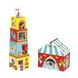 Кубики картонные Janod Цирк 1 - магазин Coolbaba Toys