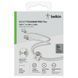 Belkin Кабель USB-С - USB-C витой, силиконовый, с ремешком на магните, 1м, белый 1 - магазин Coolbaba Toys