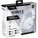 HyperX Headset HyperX Cloud Flight 2, WL/USB-A/USB-C, white 14 - магазин Coolbaba Toys