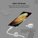 Belkin Кабель USB-С - USB-C витой, силиконовый, с ремешком на магните, 1м, белый 8 - магазин Coolbaba Toys