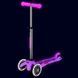 Самокат MICRO серії "Mini Deluxe Glow LED" &ndash; МОРОЗНИЙ РОЖЕВИЙ (до 50 kg, 3-х колісний, світло) 7 - магазин Coolbaba Toys