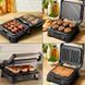 Tefal Гриль с прижимной крышкой SuperGrill 4in1 2000 Вт, 3 температурных режима, съемные пластины, металл 6 - магазин Coolbaba Toys