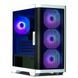 Zalman Корпус M4 без БП 2xUSB3.0, 1xUSB2.0 4x120мм ARGB VGA 320мм LCS ready TG Side Window mATX белый 2 - магазин Coolbaba Toys