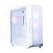 Zalman Корпус I3 Neo V2 без БЖ 2xUSB3.0, 1x Type C, 4x120мм RGB, VGA 400мм, LCS ready, TG Side Panel, ATX, білий 6 - магазин Coolbaba Toys