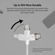 Belkin Кабель USB-С - USB-C витой, силиконовый, с ремешком на магните, 1м, белый 15 - магазин Coolbaba Toys
