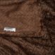 ARDESTO Плед Jacquard Braid 160х200см, 100% поліестер, коричневий