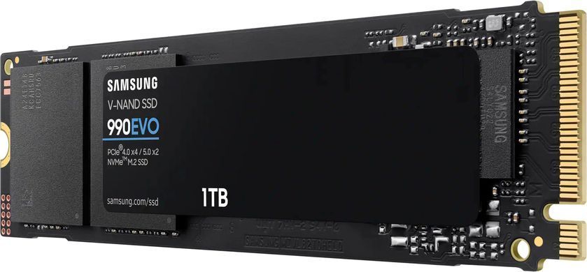 Samsung Накопитель SSD M.2 1TB PCIe 4.0 990EVO MZ-V9E1T0BW фото