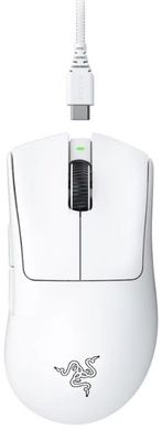Razer Миша Deathadder V3 Pro, USB-A/WL/BT, білий RZ01-04630200-R3G1 фото